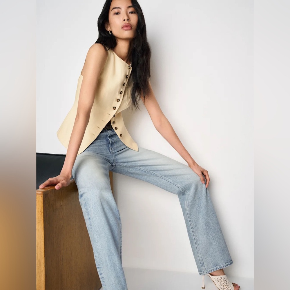 Reformation Light Blue High Rise Jeans - Picture 3 of 11